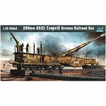 Trumpeter - Leopold 28 cm K5 (E) Eisenbahngesch&uuml;tz - 1:35 - 1140 Teile 307473