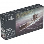 Heller - U-Boot Type VII C - 1:400 - 34 Teile 305019
