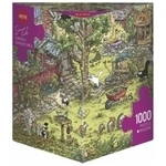 Heye Puzzle - Garden Adventures, Simon's Cat - Triangular 1000 Teile 291375
