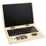 small foot Holz-Laptop mit Magnet-Tafel 287596