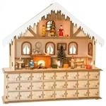small foot Adventskalender Stube mit Beleuchtung 288059