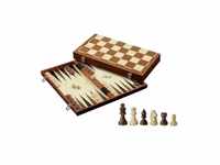 BG - Schach-Backgammon-Dame-Set - Feld 30 mm - Randbeschriftung 242167