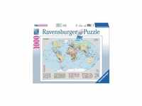 Ravensburger Puzzle - Politische Weltkarte (1000 Teile) 276606