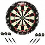 Winmau Dartscheibe - Dartboard Set - PRO-SFB - inklusive 2 Satz Winmau Steeldarts