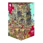 Heye Puzzle - Heaven and Hell, Prades - Triangular 1500 Teile 291222
