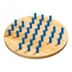 Philos Solitaire - gro&szlig; - Eschenholz - 33 Spielsteine 242478