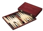 BG - Backgammon - Kassette - Diamantis - Holz - klein 242106