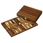 BG - Backgammon - Kassette - Aristomenis - Holz - klein 242141