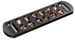 Mancala Kalaha - Ebenholzdesign - schwarz 242406