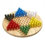 Philos Halma - gro&szlig; - Eschenholz - 75 Spielsteine 242477