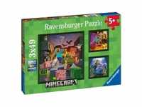 Ravensburger Puzzle - Minecraft Biomes (3x49 Teile) - deutsch 286446