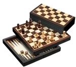 BG - Reisespiel - Schach - Backgammon und Dame-Set - magnetisch 242164