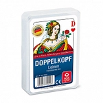 ASS Spielkartenfabrik Doppelkopf - franz&ouml;sisches Bild in Leinenpr&auml;gimg 264281