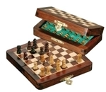 Chess - Schachspiel - Reiseschach - magnetisch - klein - Breite 13 cm 241956