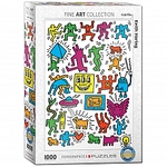 eurographics Puzzle - Keith Haring Collage - 1000 Teile 301062