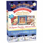 eurographics Puzzle Adventskalender - 1200 Teile Classic Christmas 301242