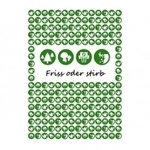 Parameter B Friss oder stirb - Krimi-Dinner Spiel f&uuml;r 4 Personen - deutsch...