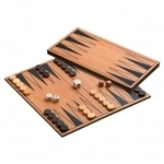 BG - Backgammon - klappbares Holzspielbrett - Agapios 242117
