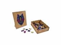 Philos Artefakt Holzpuzzle 2 in 1 Wolf - 180 Teile - in Holzbox 290907