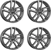 Rial AST80945V22-6, Rial Astorga Diamond Black 8x19 ET 45 5/112 Alufelge Schwarz