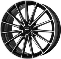 Brock 354984, Brock B43 Black Gloss 9x21 ET 42 5/112 Alufelge Schwarz