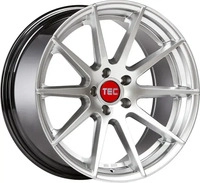 TEC Speedwheels 8519ate633, TEC Speedwheels Gt 7 Hyper Silver 8.5x19 ET 35 5/114.3