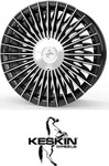 Keskin Wheels KTX18519512035BP, Keskin Wheels Kt X1 Black Painted 8.5x19 ET 35...