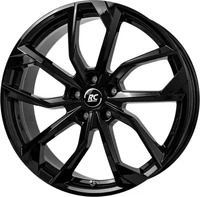 RC Design RC34E901945F3SGV, RC Design Rc34 Black Gloss 9x19 ET 45 5X114.3 Alufelge