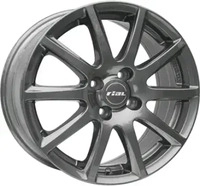 Rial MI60538F42-5, Rial Milano Titanium 6x15 ET 38 4/98 Alufelge Grau
