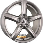 RC Design RC24601540X2KSV, RC Design Rc24 Crystal Silver 6x15 ET 40 4X100 Alufelge
