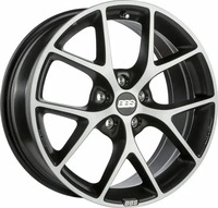 BBS B0358566#, BBS Sr Vulcano Grey Diamond Righted 8x17 ET 30 5/120 Alufelge Grau