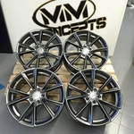 MAM Wheels MAMA58018511245MBP, MAM Wheels A5 Matt Black Painted 8x18 ET 45 5/112