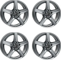 Alutec GR65639O81-0, Alutec Grip Polar Silver 6.5x16 ET 39 5/105 Alufelge Silber