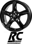 RC Design RC30751835D3KSV, RC Design Rc30 Crystal Silver 7.5x18 ET 35 5X112 Alufelge