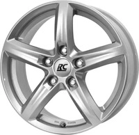 RC Design RC24651620PEKSV, RC Design Rc24 Crystal Silver 6.5x16 ET 20 4X108 Alufelge