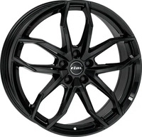 Rial LUC80945B52-6, Rial Lucca Diamond Black 8x19 ET 45 5/108 Alufelge Schwarz
