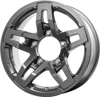RC Design RC33XE55155S2KSV, RC Design Rc33x Crystal Silver 5.5x15 ET 5 5X139.7