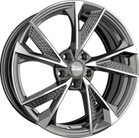 MAM Wheels MAMRS68519510845BP, MAM Wheels Rs6 Black Painted 8.5x19 ET 45 5/108