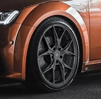 Keskin Wheels KT19N8519510845BP, Keskin Wheels Kt19n Black Painted 8.5x19 ET 45 5/108