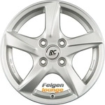 RC Design RC30ECE601547M1KSV, RC Design Rc30 Crystal Silver 6x15 ET 47 4X100 Alufelge