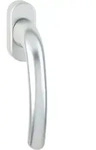 HOPPE&reg; Fenstergriff Tokyo 0710/U26, ohne Schrauben, Aluminium, Farbe: wei&szlig;