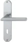 HOPPE&reg; Dr&uuml;ckergarnitur mit Langschild Stockholm E1140Z/302, Edelstahl, Lochung: