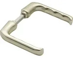 HOPPE&reg; Dr&uuml;ckerpaar London 113, Aluminium, Farbe: F2 neusilber