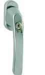 HOPPE&reg; Fenstergriff absperrbar Luxembourg 099S/U52Z 200NM, ohne Schrauben, Aluminium