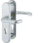 HOPPE&reg; Schutz-Dr&uuml;ckergarnitur mit Langschild Paris 138L/3331/3310, 8/72 mm,