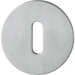 HOPPE&reg; Schl&uuml;sselrosette E849NS, Edelstahl, Lochung: WC / Bad (WC)