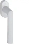 Hoppe Hamburg Fenstergriff, 0700L/U26, F9016 verkehrswei&szlig;, Stiftl&auml;nge: 32-42 mm