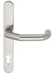 BKS FH Dr&uuml;cker-Halbgarnitur mit Langschild RONDO B-72140, oval, EV1-Optik
