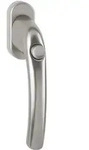 HOPPE&reg; Fenstergriff absperrbar Tokyo 0710SV/U26, ohne Schrauben, Aluminium, Farbe: