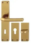 Hoppe T&uuml;rdr&uuml;cker Birmingham WC BB PZ Alu F4 1117/202SP T&uuml;rgriff Klinke